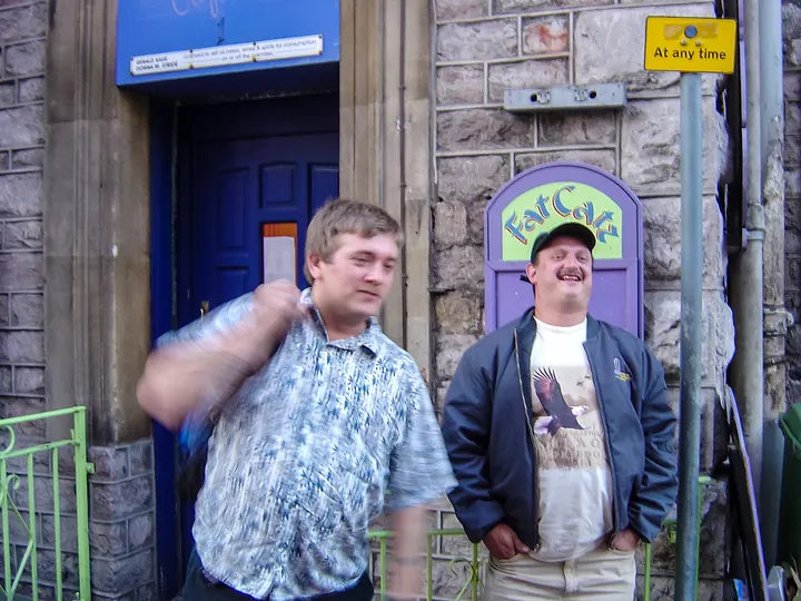 Crew aboard the S/S Sgt. Matej Kocak (T-AK-3005) in Torquay