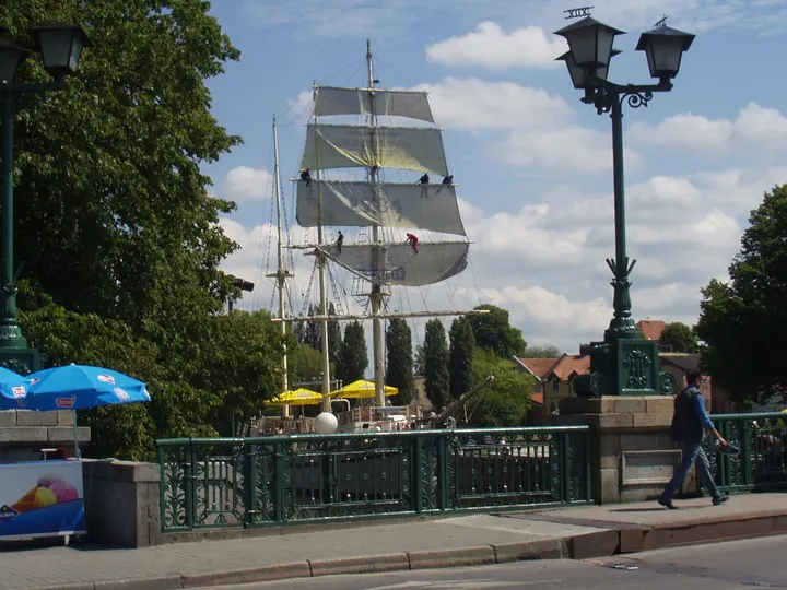 Overpass in Klaipeda