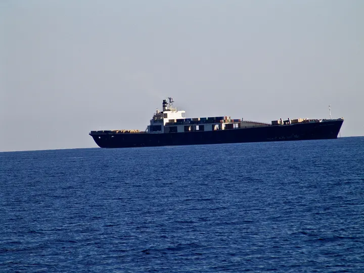 Westward Venture at anchor