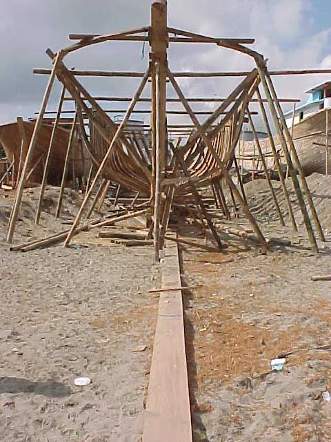 Boat in Ecuador