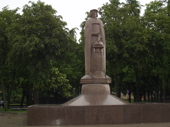 Monument in Klaipeda