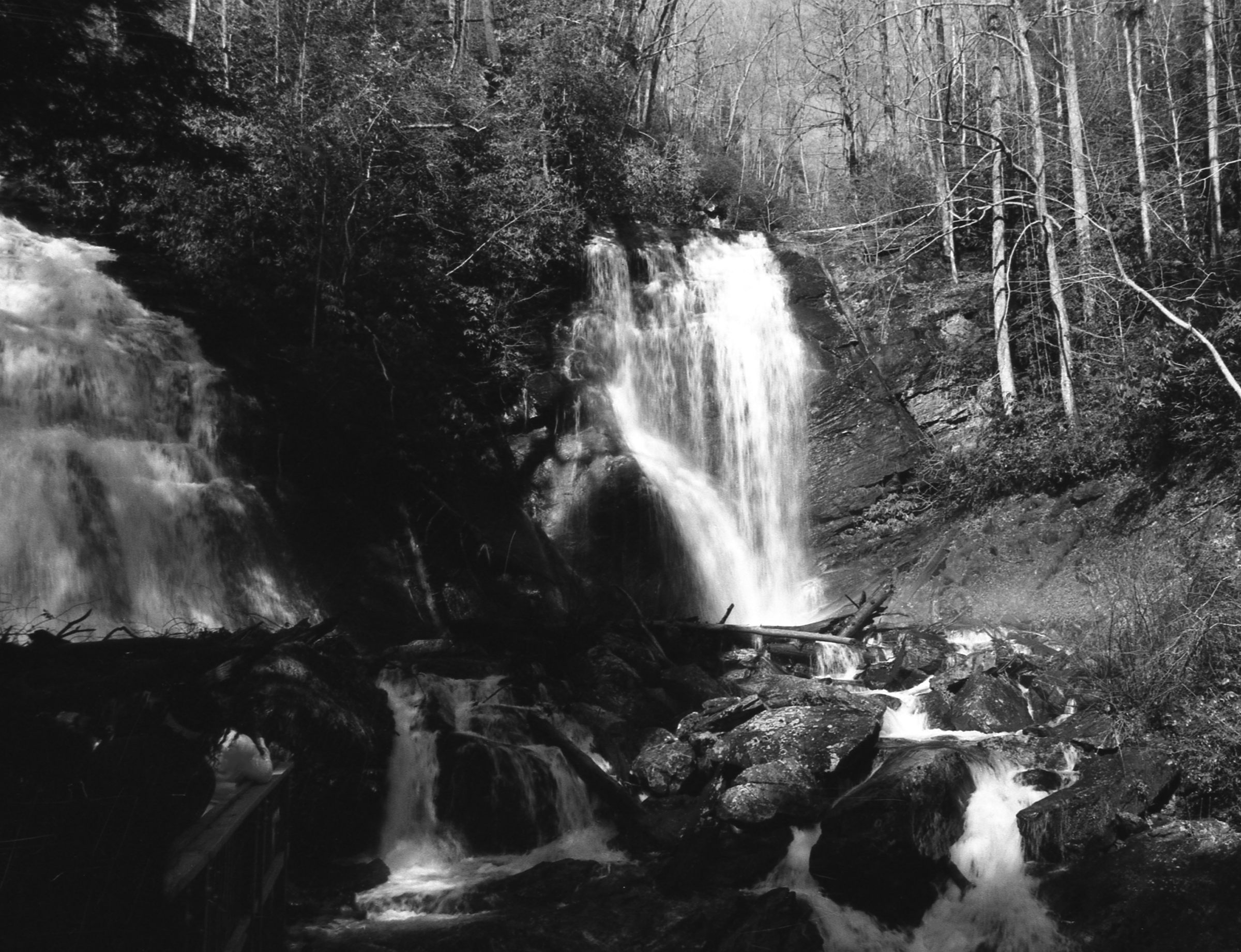 Anna Ruby Falls — twin cascades in the Blue Ridge Mountains of Georgia, fine art waterfall photography